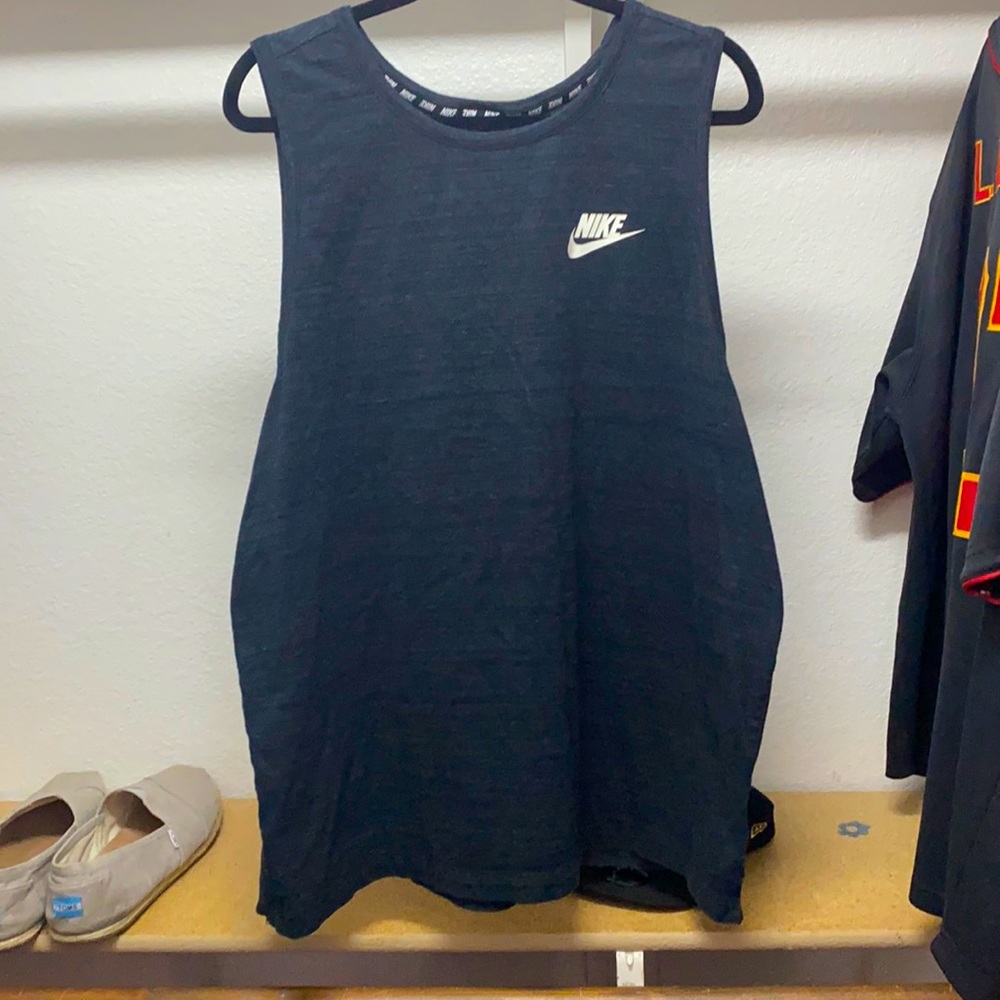 Nike tech knit tank top